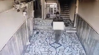 Diyarbakırda garip hırsızlık girişimi: Önce çaldı, sonra geri bırakıp kameraya karışmadım el işaretini yaptı
