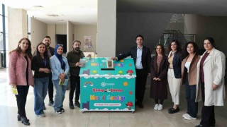 Diyarbakırda masal sandığı kuruldu: Kitaplar çocuklar için toplanıyor