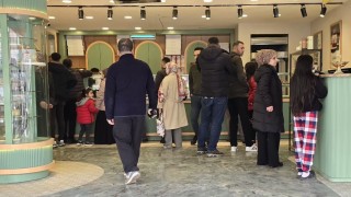 Diyarbakırda pastanelerde bayram yoğunluğu