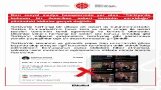 DMM: Türkiyede herhangi bir ülkeye ait askeri üs bulunmamaktadır