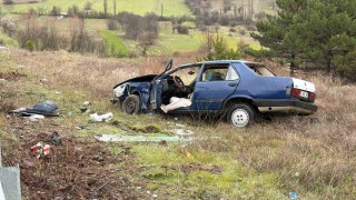 Domaniç-Tavşanlı kara yolunda trafik kazası: 2 yaralı