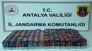 Döşemealtında 314 adet kaçak elektronik sigara ele geçirildi