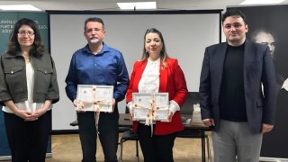 DPÜlü akademisyenler Frankfurtta Çanakkale ruhunu anlattı