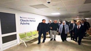 Düzce Üniversite hastanesindeki güçlendirme sürecini incelediler