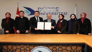 Düzce Üniversitesi TÜGVA ile iş birliği protokolü imzaladı