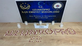 Edirnede 339 adet uyuşturucu hap ele geçirildi