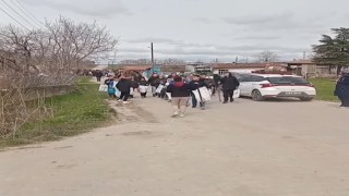 Edirnede asırlardır süren arife günü şeker toplama geleneği