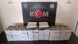 Efelerde 4 işyerine kaçakçılık baskını