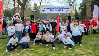 Efelerde özel çocuklar Pınarbaşında bir araya geldi