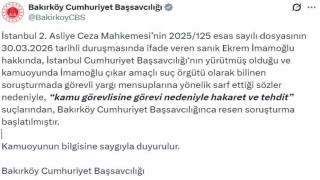 Ekrem İmamoğlu, hakkında hakaret ve tehdit suçlarından soruşturma başlatıldı