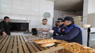 Elazığda fırınlar denetlendi
