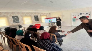 Elazığda kadına yönelik şiddetle mücadele eğitimi