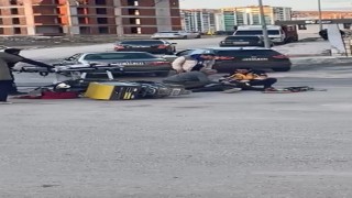 Elazığda motosiklet ile otomobil çarpıştı: 1 yaralı