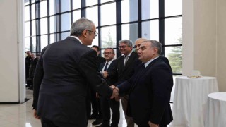 ERÜde bayramlaşma töreni düzenlendi