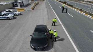 Erzincanda bayram tatilinde 11 bin 611 araç denetlendi