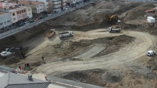 Erzincanda Merkez Çarşısında kentsel dönüşüm sürüyor