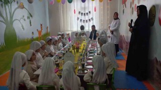 Erzincanda minikler Tekne Orucu heyecanı yaşadı