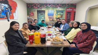 Erzurumda anlamlı iftar: Engelli vatandaşın hayali gerçek oldu