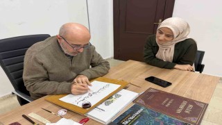 Esenyurtta yeni hattatlar yetişiyor