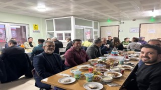 Eskişehir İl Sağlık Müdürü Bildirici, Beylikovada sağlık çalışanlarıyla iftarda buluştu