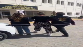 Eskişehirde 38 yıl hapis cezası bulunan kadın yakalandı