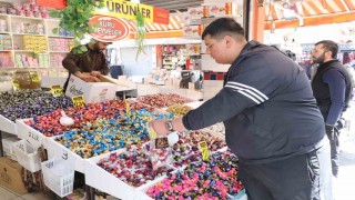 Eskişehirde çarşısında bayram hareketliliği