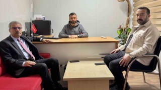 Esnaf Odaları Birliği Başkanı Duranaydan İHAya ziyaret