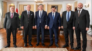 ESOBdan Vali Aydın Baruşa hayırlı olsun ziyareti