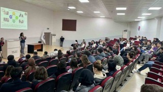 Ezinede jandarmadan üniversite öğrencilerine bilgilendirme