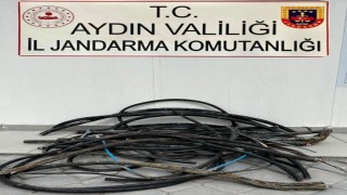 Fabrikadan bakır kablo çaldılar, yakalandılar
