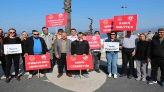 Fethiyede Dünya Kadınlar Günü Yürüyüşü gerçekleştirildi