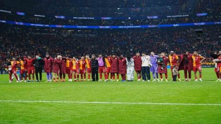 Galatasarayda Liverpool galibiyeti sevinci