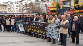 Gaziantepte ABD ve İsrailin İrana yönelik saldırıları protesto edildi