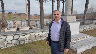 Gedizin Yunuslar köyündeki şehitliği resmi statüye kavuştu