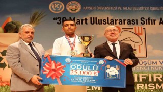 Genç şef adayları ödüllerini aldı