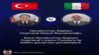 Genelkurmay Başkanı Bayraktaroğlu, İtalyan mevkidaşı ile görüştü
