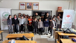 Gölbaşında öğrencilere doğa koruma eğitimi verildi