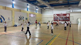 GSB kış spor okulları Düzcede büyük ilgi görüyor