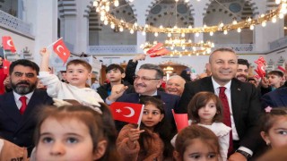 Hanife Hatun Camii çocuklarla şenlendi