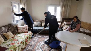 Hatay Büyükşehir Belediyesi, 6 bin 615 hanede temizlik yaptı