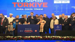 Hatayda 13 bin 289 konutun kura çekim töreni gerçekleşti