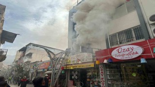 Hatayda oyuncakçı dükkanında korkutan yangın