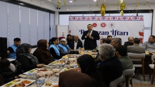 Hatayda Şehit yakınları ve gaziler müftülüğün iftar sofrasında buluştu