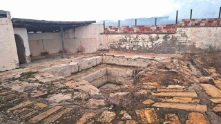 Hisarcıktaki tarihi Roma hamamı bakımsızlıktan yok oluyor