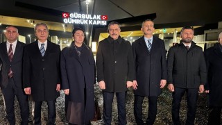 İçişleri Bakanı Çiftçi sınırın sıfır noktasından duyurdu: Sınır hattında tüm tedbirler alındı