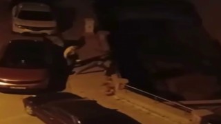 İki grup arasındaki yumruklu kavga kamerada