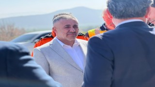 İl Başkanı Yıldırım, karayolu çalışmalarını inceledi