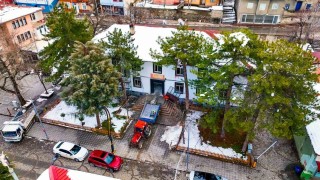 İliçin tarihi taş binası restorasyonla yeniden hayat buluyor