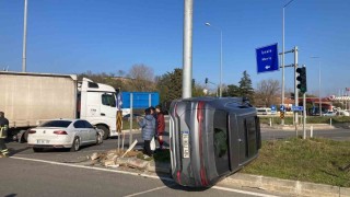 İpsaladaki trafik kazası: 4 kişi yaralandı