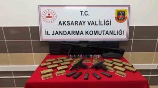 Jandarmadan ruhsatsız silah operasyonu: 1 tutuklama